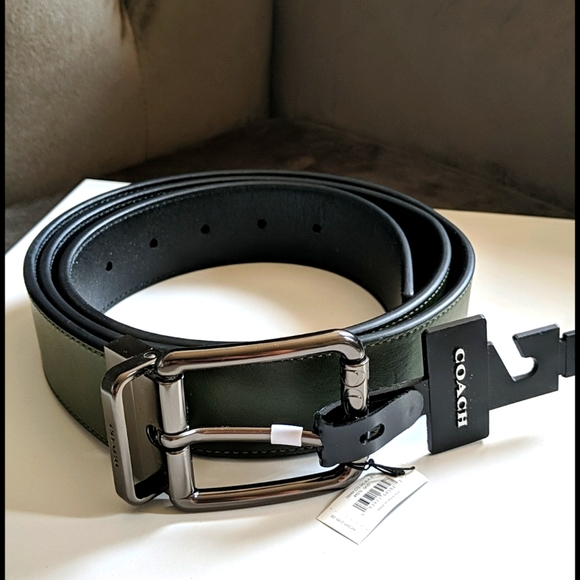 Coach Other - NWT Coach Olive Leather Belt